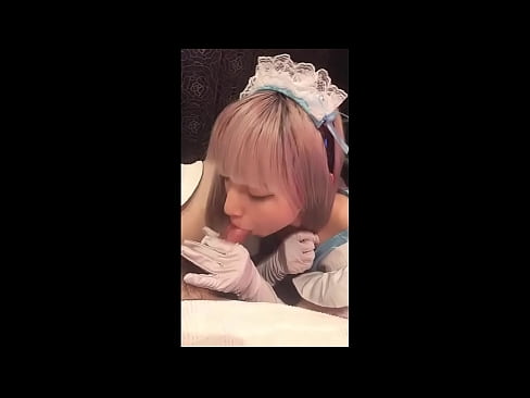 ❤️ Japoński Idol [mayuka], kostium francuskiej pokojówki, część 1, obciąganie i walenie konia z balsamem ☑ Porno at pl.desixxxtube.ru ❌️